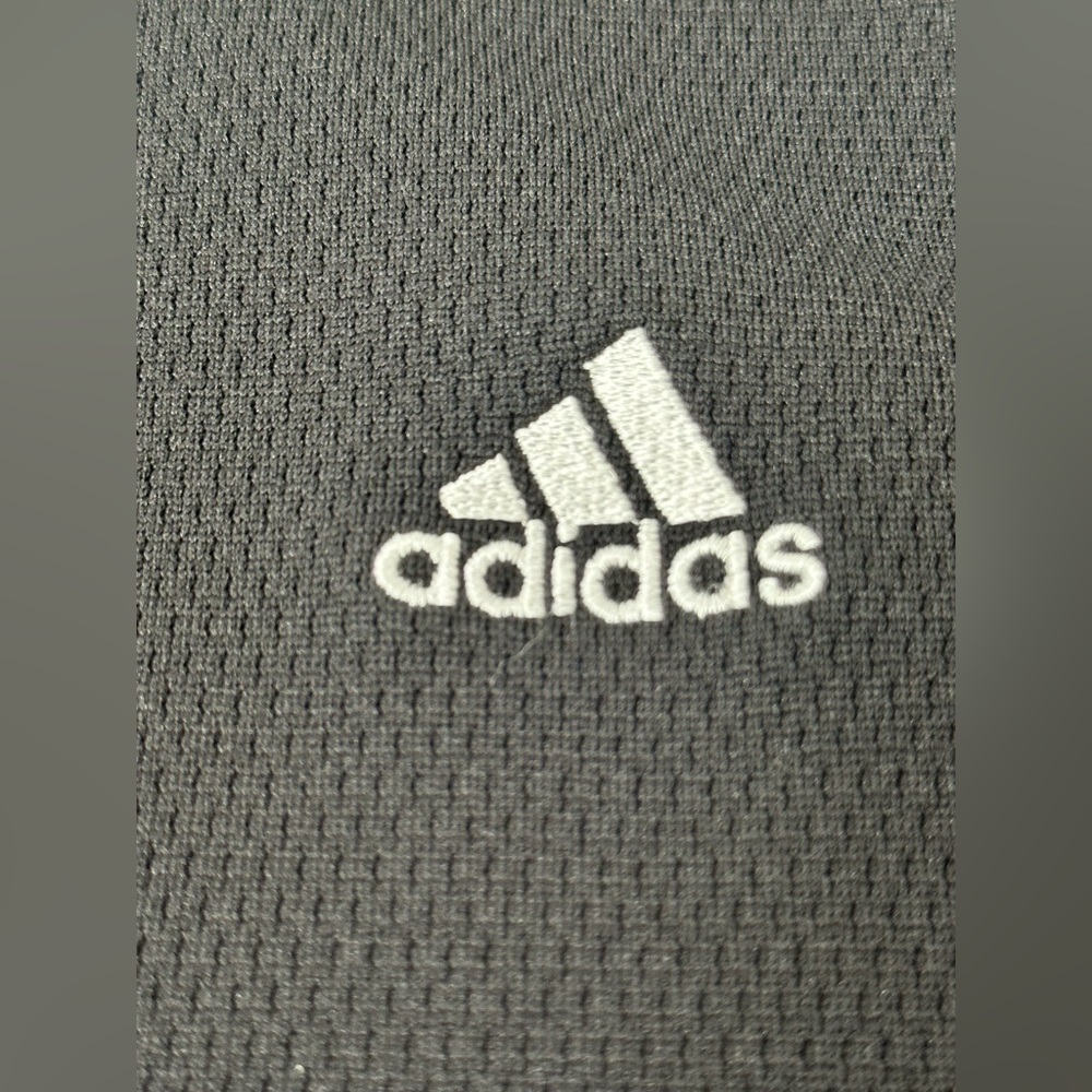 Adidas Sweatshirt‎ Men's Large Black Long Sleeve Crew Neck Athletic Gym Gear Run - Picture 6 of 16